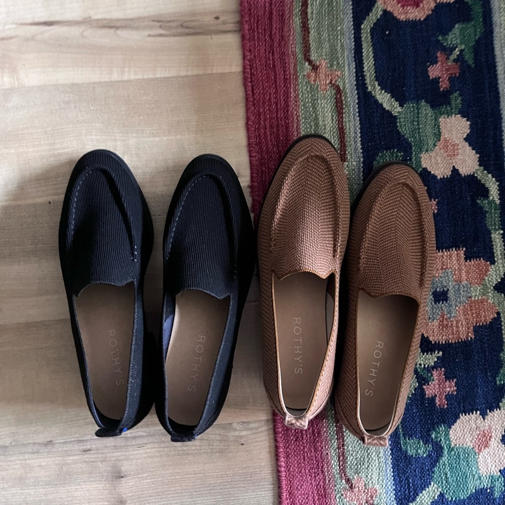 Like New Rothys Lug Loafers